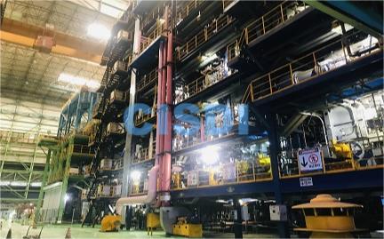 鞍鋼冷軋1號連續(xù)熱鍍鋁鋅機組退火爐